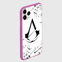 Чехол iPhone 11 Pro матовый ASSASSINS CREED, цвет: 3D-фиолетовый — фото 2