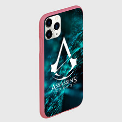Чехол iPhone 11 Pro матовый ASSASSINS CREED, цвет: 3D-малиновый — фото 2