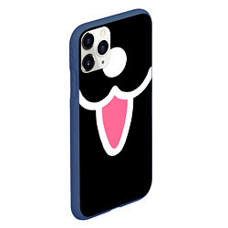 Чехол iPhone 11 Pro матовый Hollow Knight, цвет: 3D-тёмно-синий — фото 2