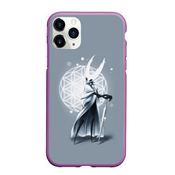 Чехол iPhone 11 Pro матовый Hollow Knight, цвет: 3D-фиолетовый