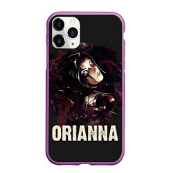 Чехол iPhone 11 Pro матовый Orianna, цвет: 3D-фиолетовый