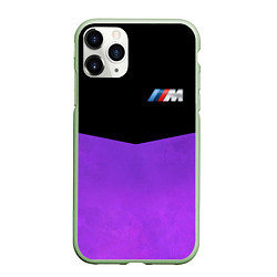 Чехол iPhone 11 Pro матовый BMW, цвет: 3D-салатовый