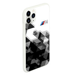 Чехол iPhone 11 Pro матовый BMW, цвет: 3D-белый — фото 2