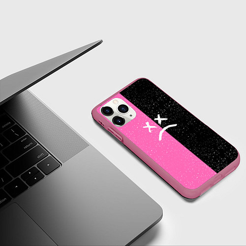 Чехол iPhone 11 Pro матовый Witchblades / 3D-Малиновый – фото 3