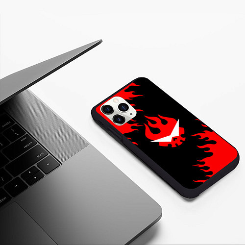 Чехол iPhone 11 Pro матовый GURREN LAGANN / 3D-Черный – фото 3