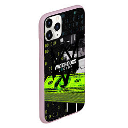 Чехол iPhone 11 Pro матовый WATCH DOGS:LEGION, цвет: 3D-розовый — фото 2