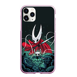 Чехол iPhone 11 Pro матовый Hollow Knight, цвет: 3D-розовый