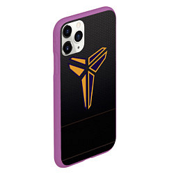 Чехол iPhone 11 Pro матовый Kobe Bryant, цвет: 3D-фиолетовый — фото 2