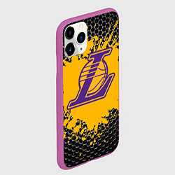 Чехол iPhone 11 Pro матовый Kobe Bryant, цвет: 3D-фиолетовый — фото 2