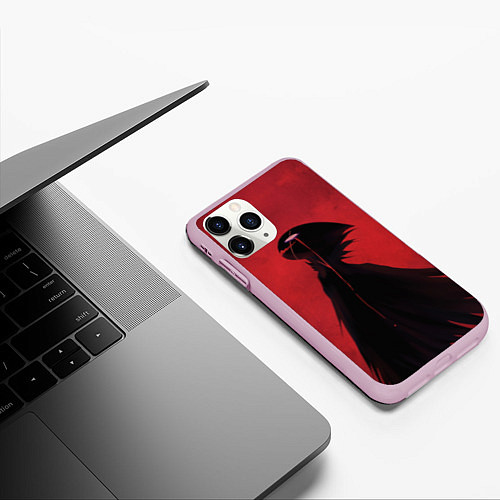 Чехол iPhone 11 Pro матовый Hollow Knight / 3D-Розовый – фото 3