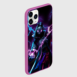 Чехол iPhone 11 Pro матовый FORTNITE, цвет: 3D-фиолетовый — фото 2