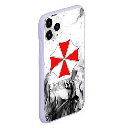 Чехол iPhone 11 Pro матовый UMBRELLA CORP, цвет: 3D-светло-сиреневый — фото 2