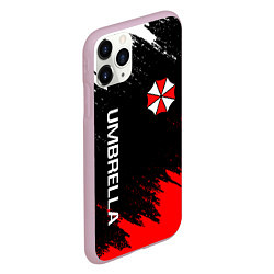 Чехол iPhone 11 Pro матовый UMBRELLA CORP, цвет: 3D-розовый — фото 2