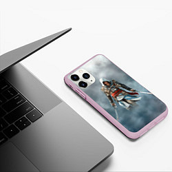 Чехол iPhone 11 Pro матовый ASSASSIN'S CREED, цвет: 3D-розовый — фото 2