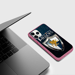 Чехол iPhone 11 Pro матовый Heroes of Might and Magic, цвет: 3D-малиновый — фото 2