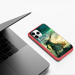 Чехол iPhone 11 Pro матовый Heroes of Might and Magic, цвет: 3D-красный — фото 2