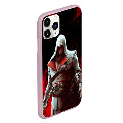 Чехол iPhone 11 Pro матовый ASSASSINS CREED, цвет: 3D-розовый — фото 2