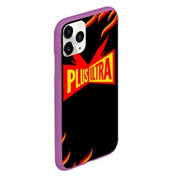 Чехол iPhone 11 Pro матовый My Hero Academia, цвет: 3D-фиолетовый — фото 2