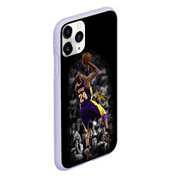 Чехол iPhone 11 Pro матовый KOBE BRYANT, цвет: 3D-светло-сиреневый — фото 2