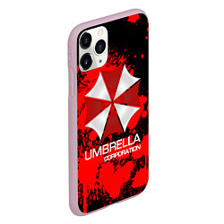 Чехол iPhone 11 Pro матовый UMBRELLA CORP, цвет: 3D-розовый — фото 2