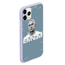 Чехол iPhone 11 Pro матовый EMINEM, цвет: 3D-светло-сиреневый — фото 2