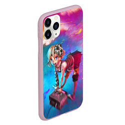 Чехол iPhone 11 Pro матовый Tiny Tina and the bomb, цвет: 3D-розовый — фото 2