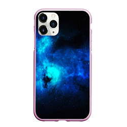 Чехол iPhone 11 Pro матовый КОСМОС STAR, цвет: 3D-розовый