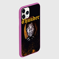 Чехол iPhone 11 Pro матовый Arturo 'Thunder' Gatti, цвет: 3D-фиолетовый — фото 2