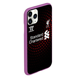 Чехол iPhone 11 Pro матовый Liverpool, цвет: 3D-фиолетовый — фото 2