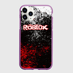 Чехол iPhone 11 Pro матовый ROBLOX, цвет: 3D-фиолетовый