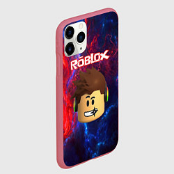 Чехол iPhone 11 Pro матовый ROBLOX, цвет: 3D-малиновый — фото 2