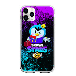 Чехол iPhone 11 Pro матовый BRAWL STARS MRP, цвет: 3D-белый