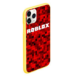 Чехол iPhone 11 Pro матовый Roblox, цвет: 3D-желтый — фото 2