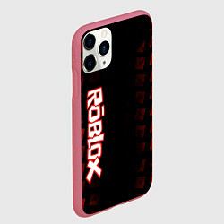 Чехол iPhone 11 Pro матовый Roblox, цвет: 3D-малиновый — фото 2