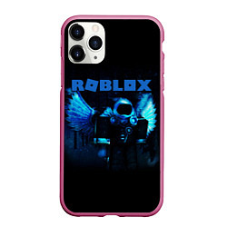 Чехол iPhone 11 Pro матовый ROBLOX, цвет: 3D-малиновый