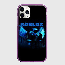 Чехол iPhone 11 Pro матовый ROBLOX, цвет: 3D-фиолетовый