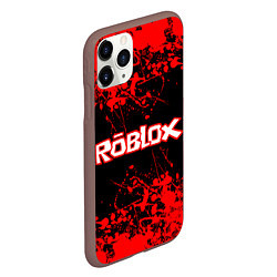 Чехол iPhone 11 Pro матовый Roblox, цвет: 3D-коричневый — фото 2