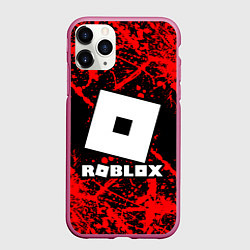 Чехол iPhone 11 Pro матовый Roblox, цвет: 3D-малиновый