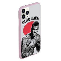 Чехол iPhone 11 Pro матовый Iron Mike, цвет: 3D-розовый — фото 2