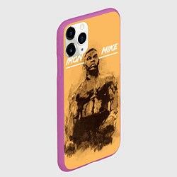 Чехол iPhone 11 Pro матовый Iron Mike, цвет: 3D-фиолетовый — фото 2