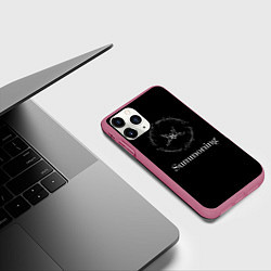 Чехол iPhone 11 Pro матовый Summoning, цвет: 3D-малиновый — фото 2