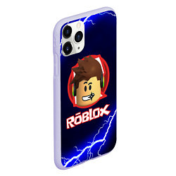 Чехол iPhone 11 Pro матовый ROBLOX, цвет: 3D-светло-сиреневый — фото 2