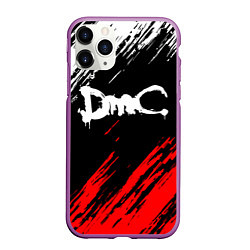 Чехол iPhone 11 Pro матовый DEVIL MAY CRY DMC, цвет: 3D-фиолетовый