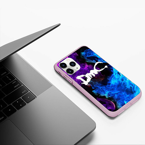 Чехол iPhone 11 Pro матовый DEVIL MAY CRY DMC / 3D-Розовый – фото 3