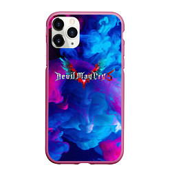 Чехол iPhone 11 Pro матовый DEVIL MAY CRY DMC, цвет: 3D-малиновый