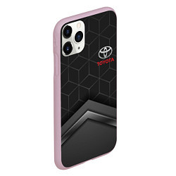 Чехол iPhone 11 Pro матовый TOYOTA, цвет: 3D-розовый — фото 2