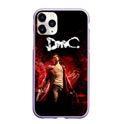 Чехол iPhone 11 Pro матовый Devil may cry, цвет: 3D-светло-сиреневый