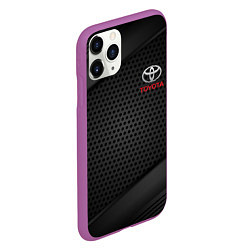 Чехол iPhone 11 Pro матовый TOYOTA, цвет: 3D-фиолетовый — фото 2