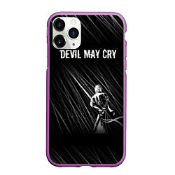 Чехол iPhone 11 Pro матовый Devil May Cry, цвет: 3D-фиолетовый