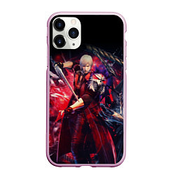 Чехол iPhone 11 Pro матовый DEVIL MAY CRY DMC, цвет: 3D-розовый